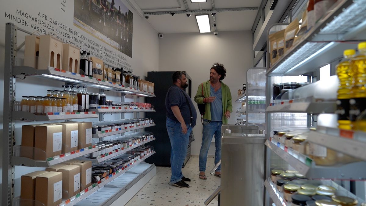 Eladó nélküli bolt árusítja a felzárkózó települések gasztronómiai termékeit