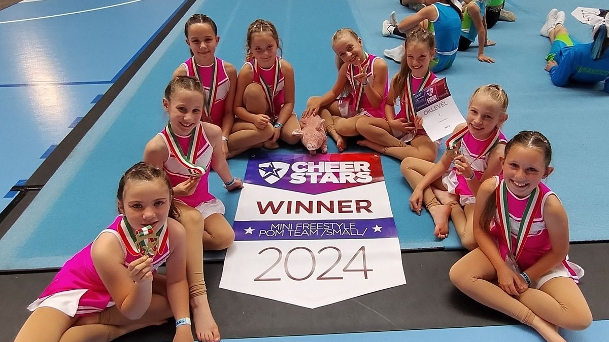 Bajnoki címek a Veszprém Cheerleaderstől