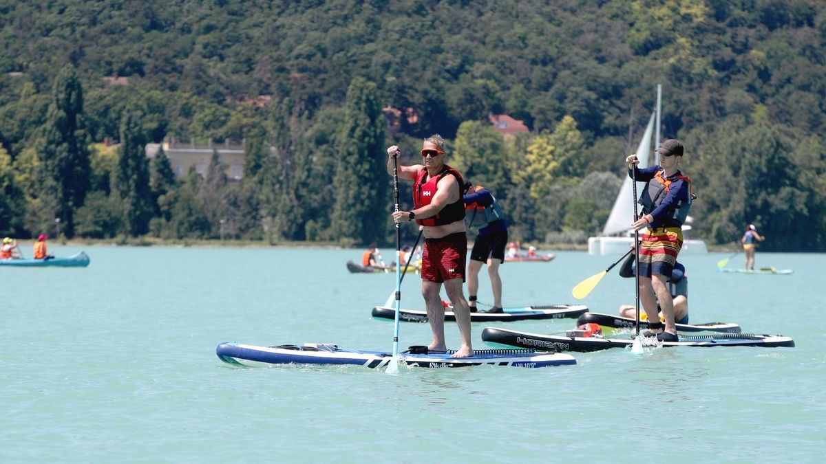 Balaton-átevezés július 27-én hetedszer
