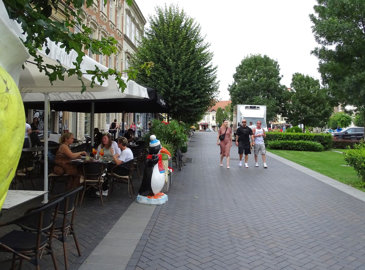 A patkó alakú körút keleti része Sopron vendégeit várja 