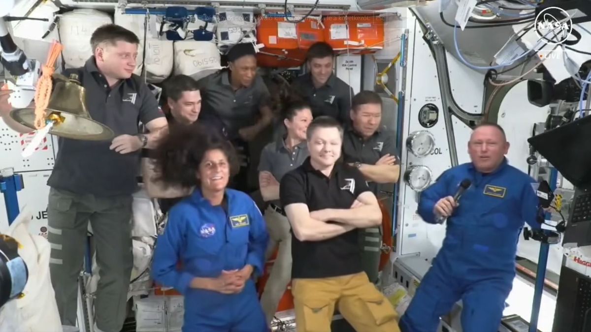 Megérkeztek a NASA űrhajósai a Nemzetközi Űrállomásra