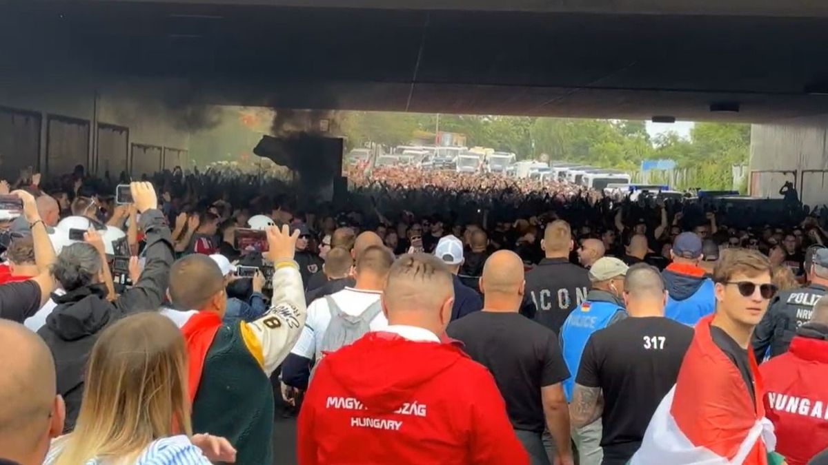 Magyar szurkolók ezrei várják a válogatott első Eb-meccsét Kölnben (élő)