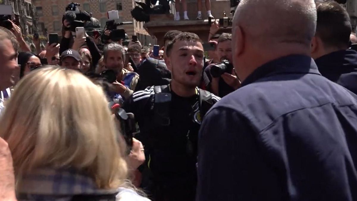 A nap hőse: Glasgow-ból Münchenbe gyalogolt egy skót szurkoló (videó)