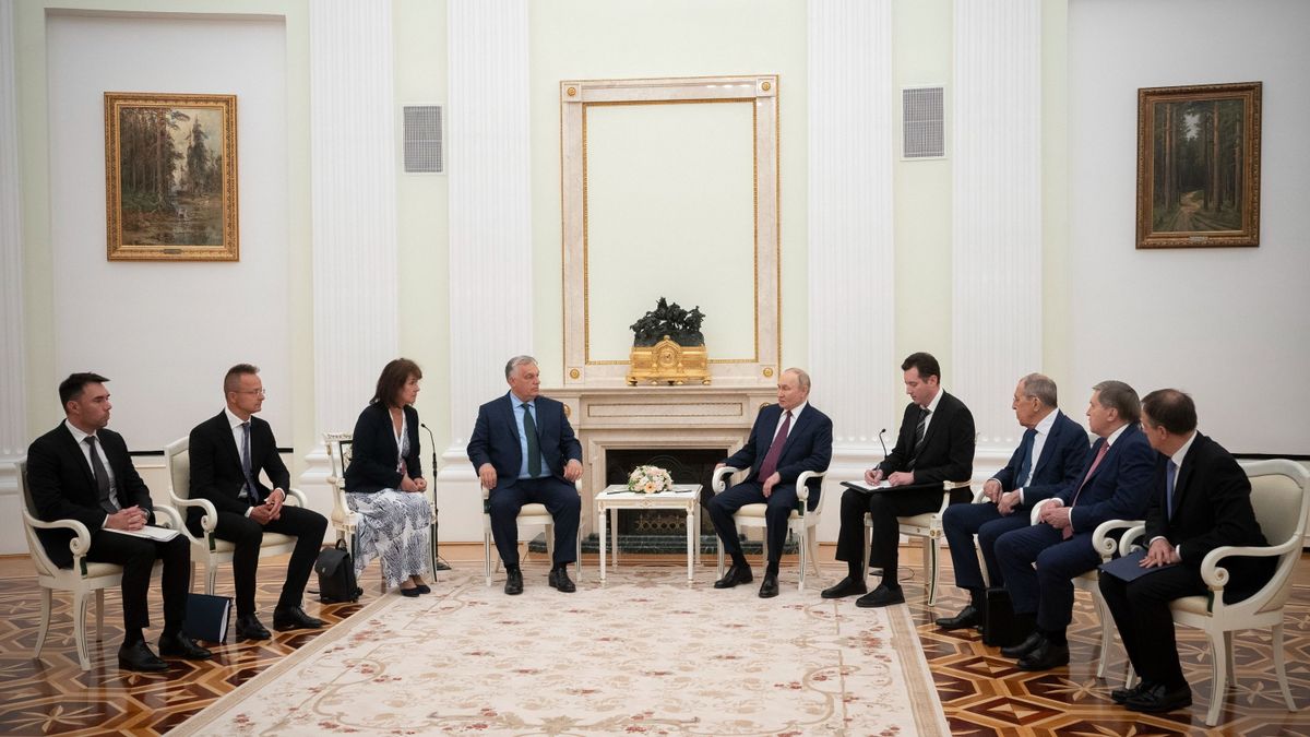 Putyin időszerűnek és hasznosnak nevezte az Orbán Viktorral folytatott megbeszélést
