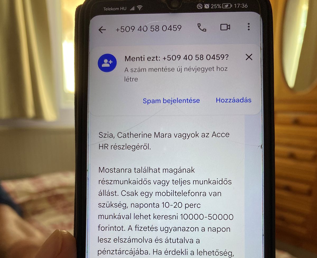 Átverések elkerülése – Kéretlen állásajánlat esetén érdemes spamként jelenteni az üzenetet és nem szabad a kapott csatolmányra óvatlanul rákattintani 