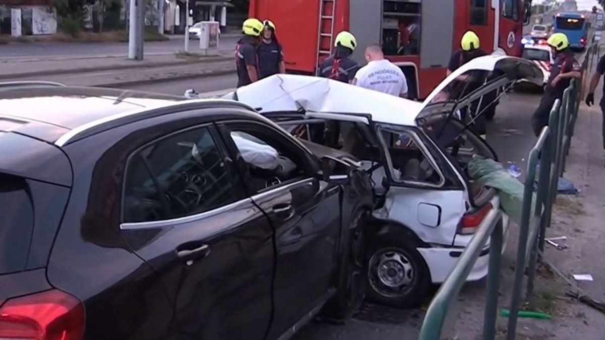 Ismét ártatlan autós halt meg a fővárosban: a rendőrség közétette a balesetről készült döbbenetes felvételt (videó)