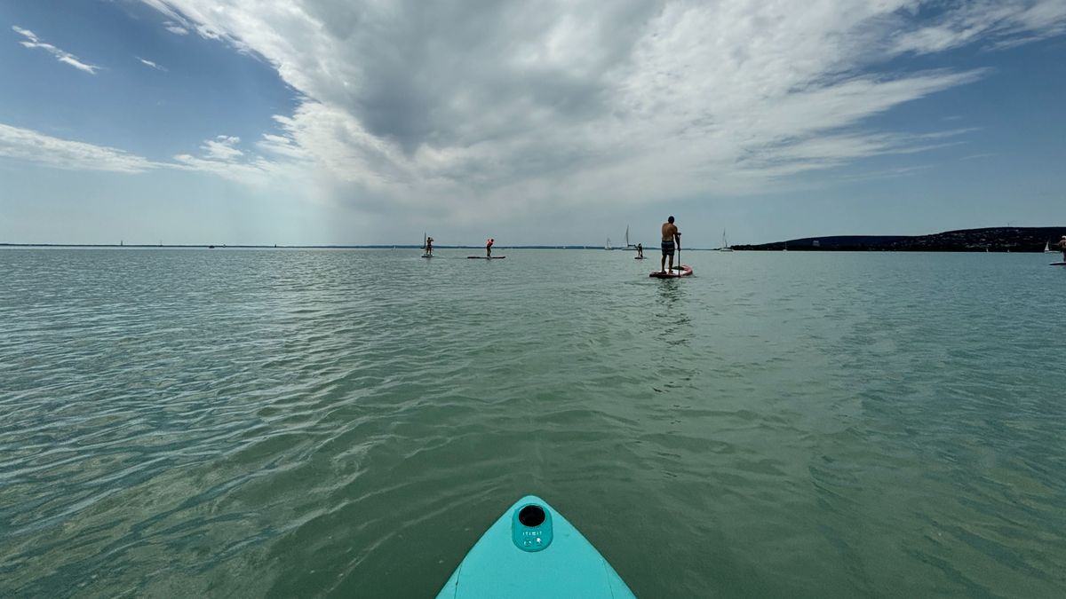 Vízpart, nyár, csobbanás a Balatonnál (képgaléria)
