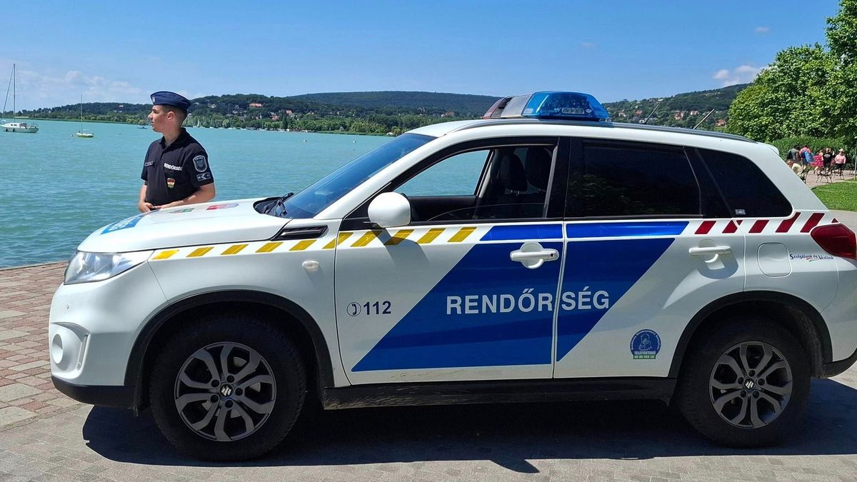 A Zánkai Erzsébet-tábor lakóinál jártak a rendőrök (videó)