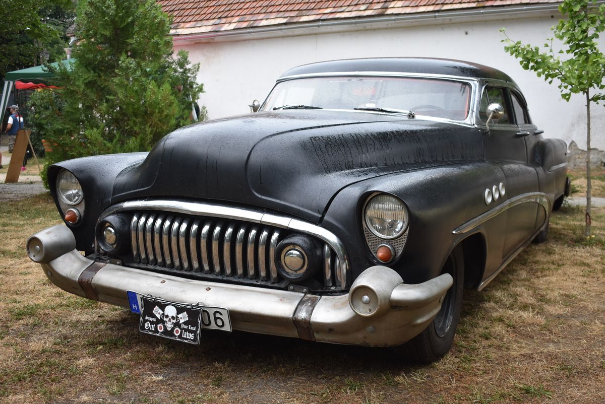 A fesztivál különlegessége egy 1953-as Buick volt