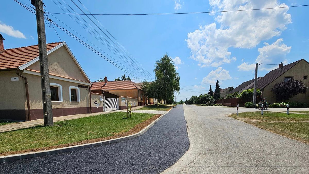 Elkészült az utca szélesítése