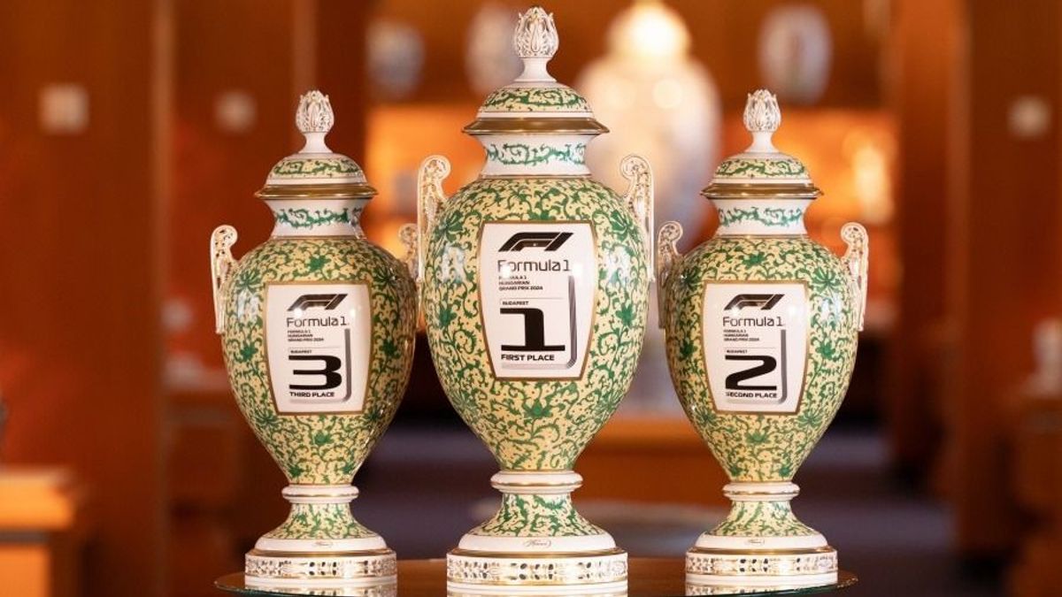 Idén is a Herendi Porcelánmanufaktúra Zrt. készíti a Forma–1 magyar nagydíj trófeáit
