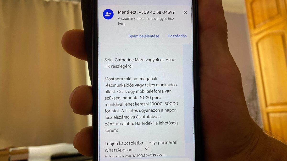 Tíz perc alatt tízezret kereshet, közvetlenül a pénztárcájába utalják – Mutatjuk a kéretlen üzenetet!