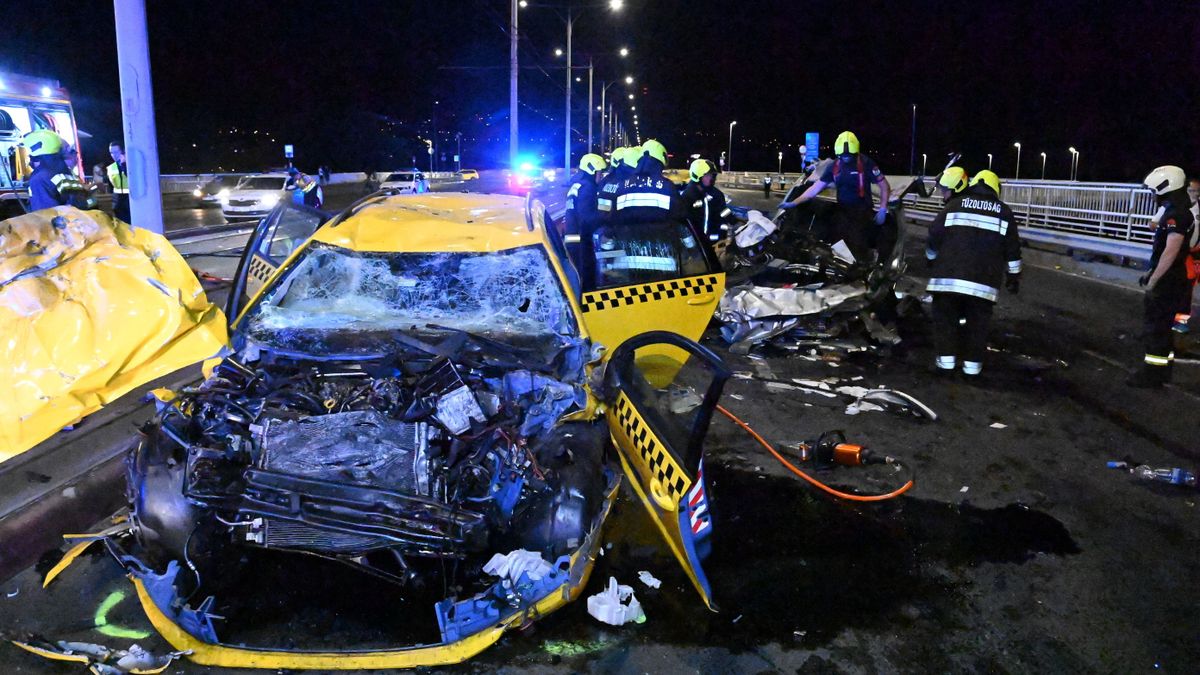 Lopott taxival okozta az Árpád hídi halálos balesetet egy férfi, ő is meghalt