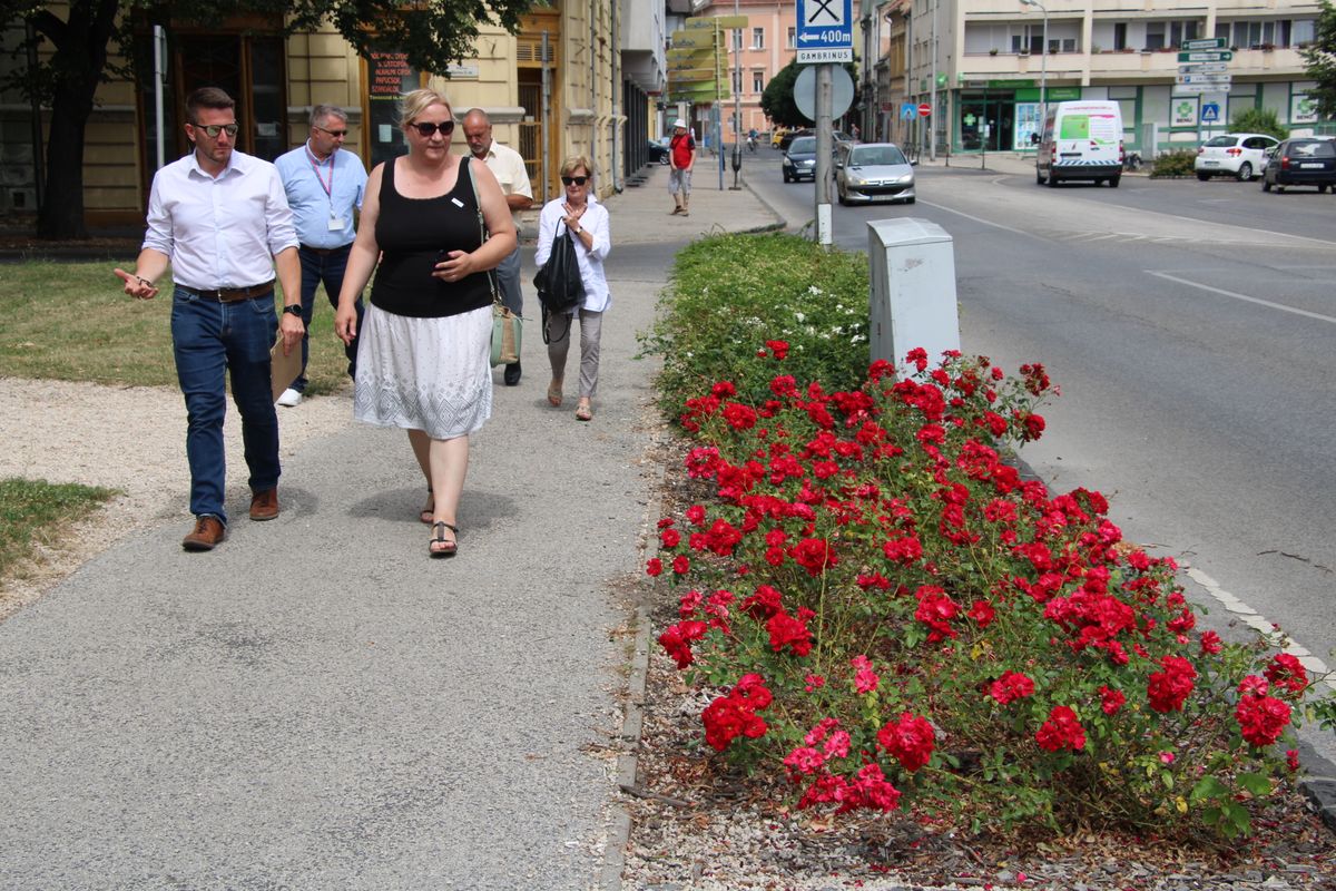 Tavaly Unger Tamás alpolgámester kalauzolta a városban a zsűrit