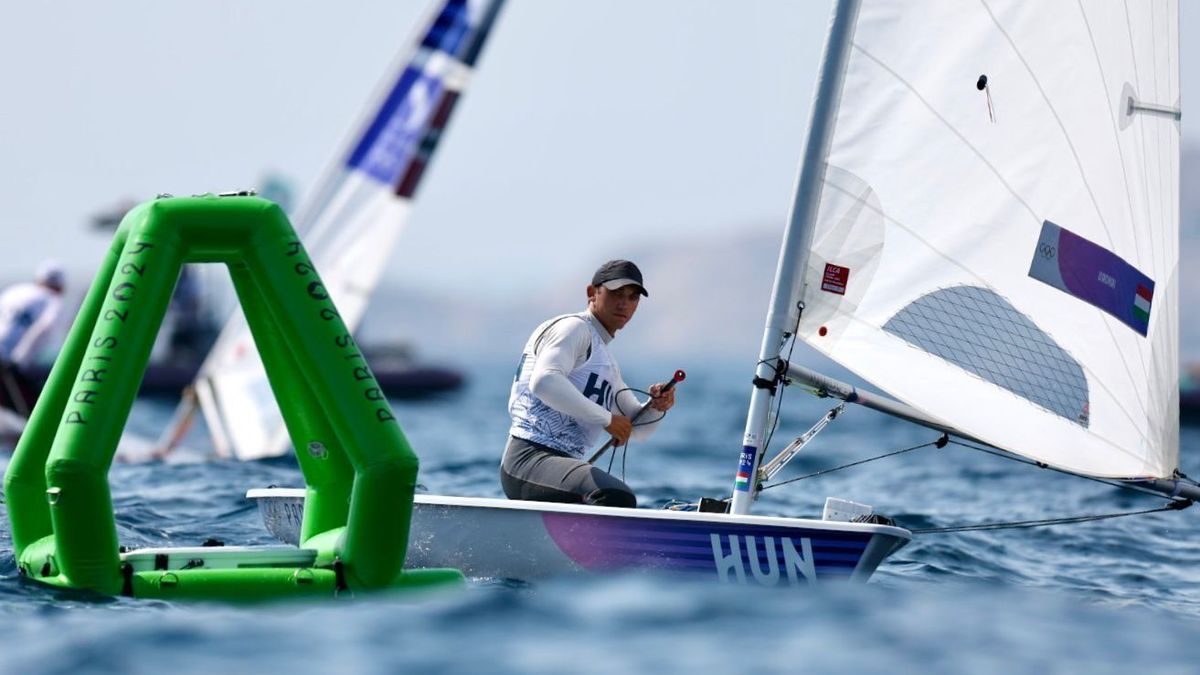 Vadnai Jonatán vitorlázó negyedik lett az olimpián!