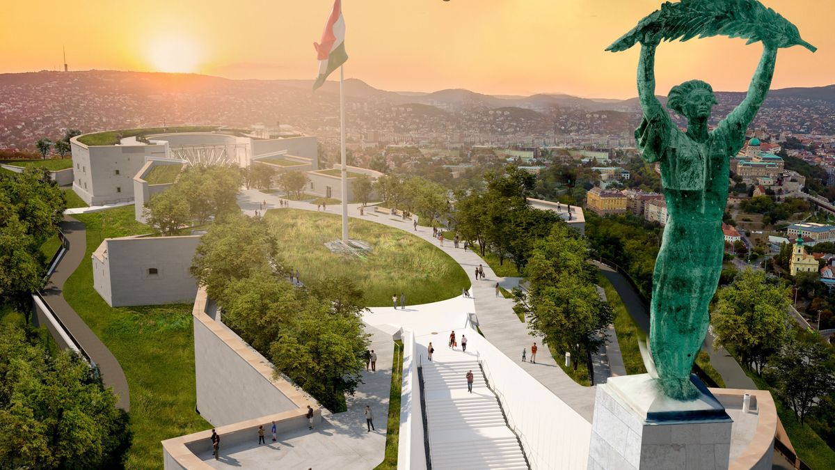 A Szabadság-szobor megújításával folytatódik a Citadella újjászületése (galéria)