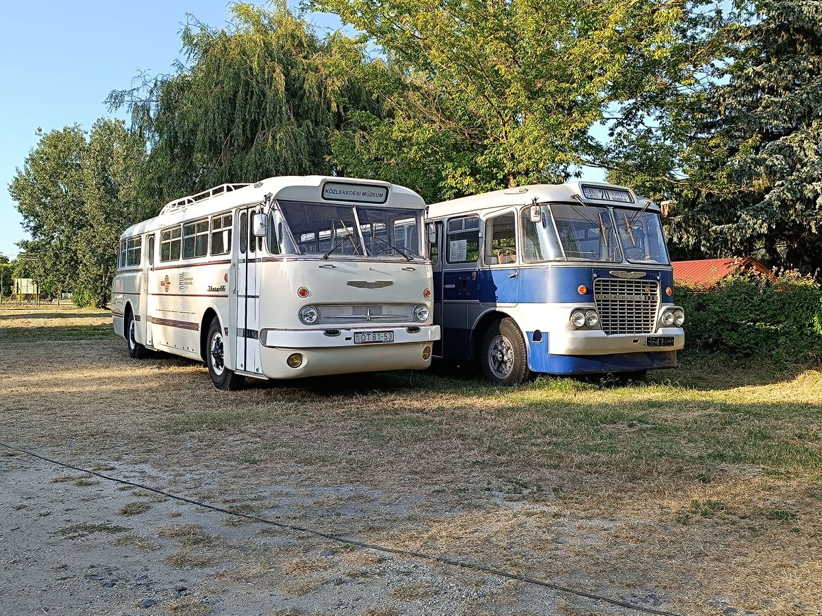 Nagy idők nagy tanúi – veterán Ikarusok érkeztek Balatonfűzfőre 