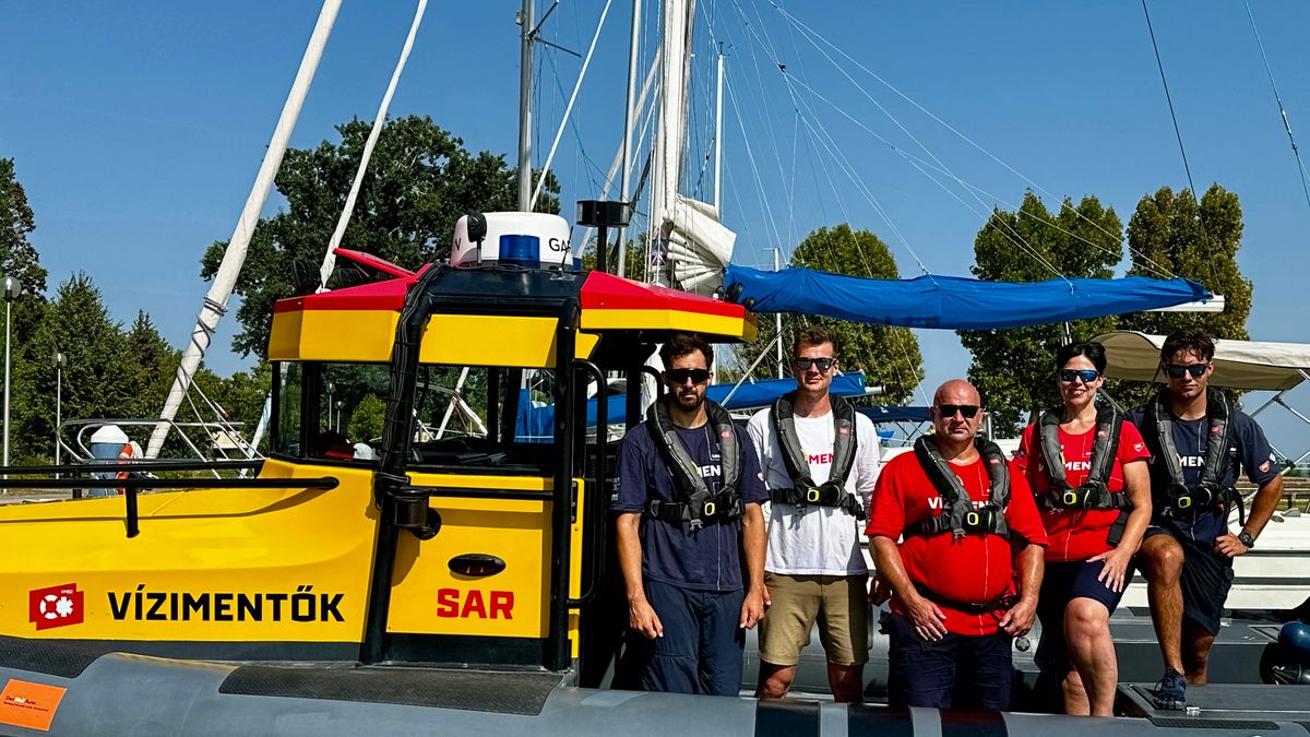 Sikeresen élesztettek újra egy vízbefulladt férfit a Balatonnál