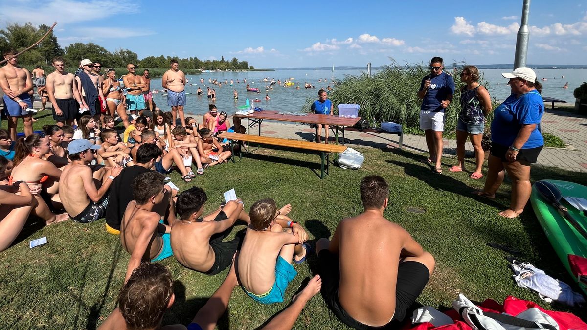 Olimpiai győztessel kajakoztak
