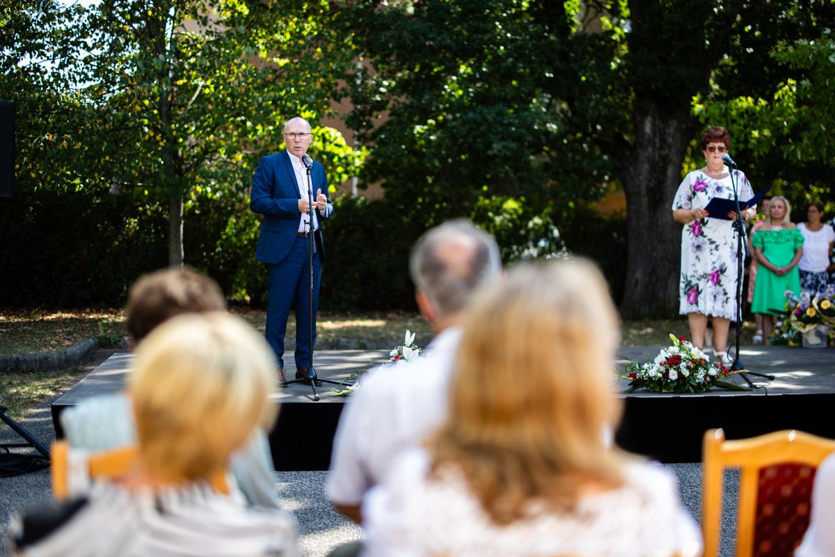 Porga Gyula és Égi Gabriella
intézményvezető