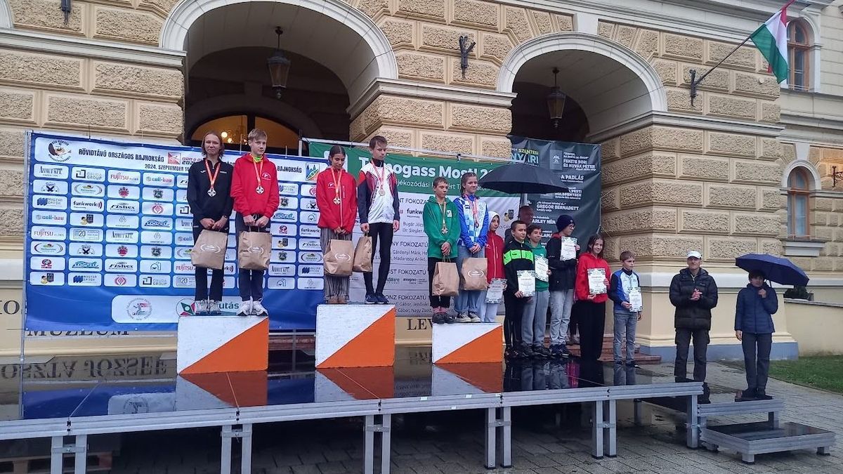 Veszprémi tájfutó sikerek: éremeső a zivatarban