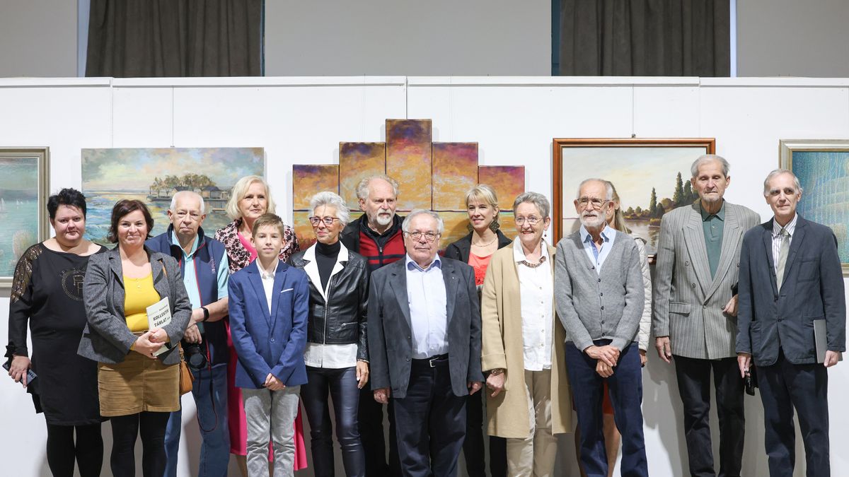 Fények, színek, hangulat: a Balaton ragyog a falakon
