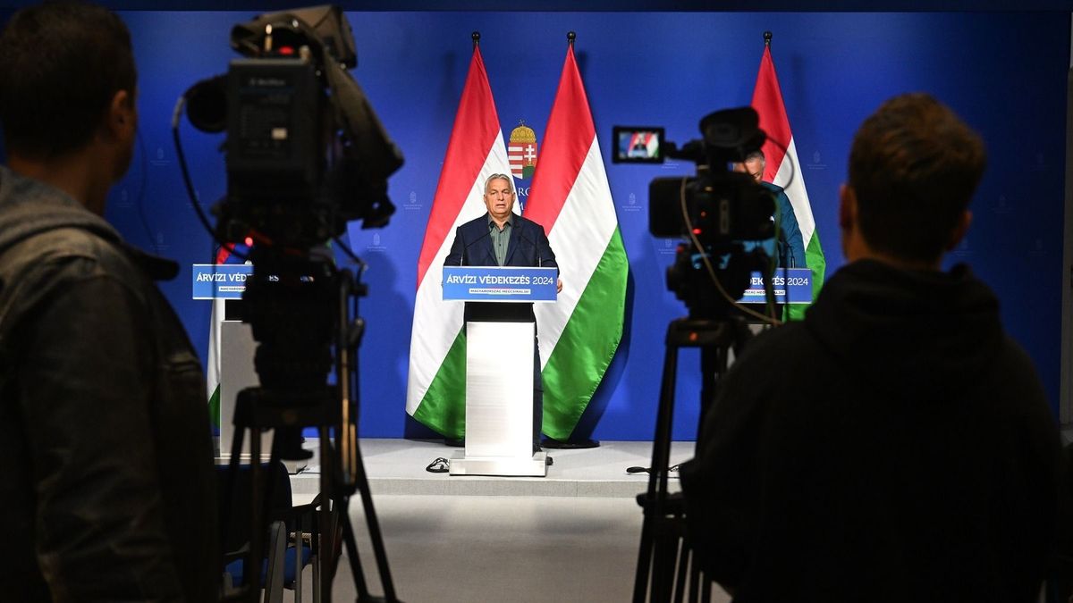 Orbán Viktor hamarosan tájékoztatást ad az árvízhelyzet legfrissebb híreiről