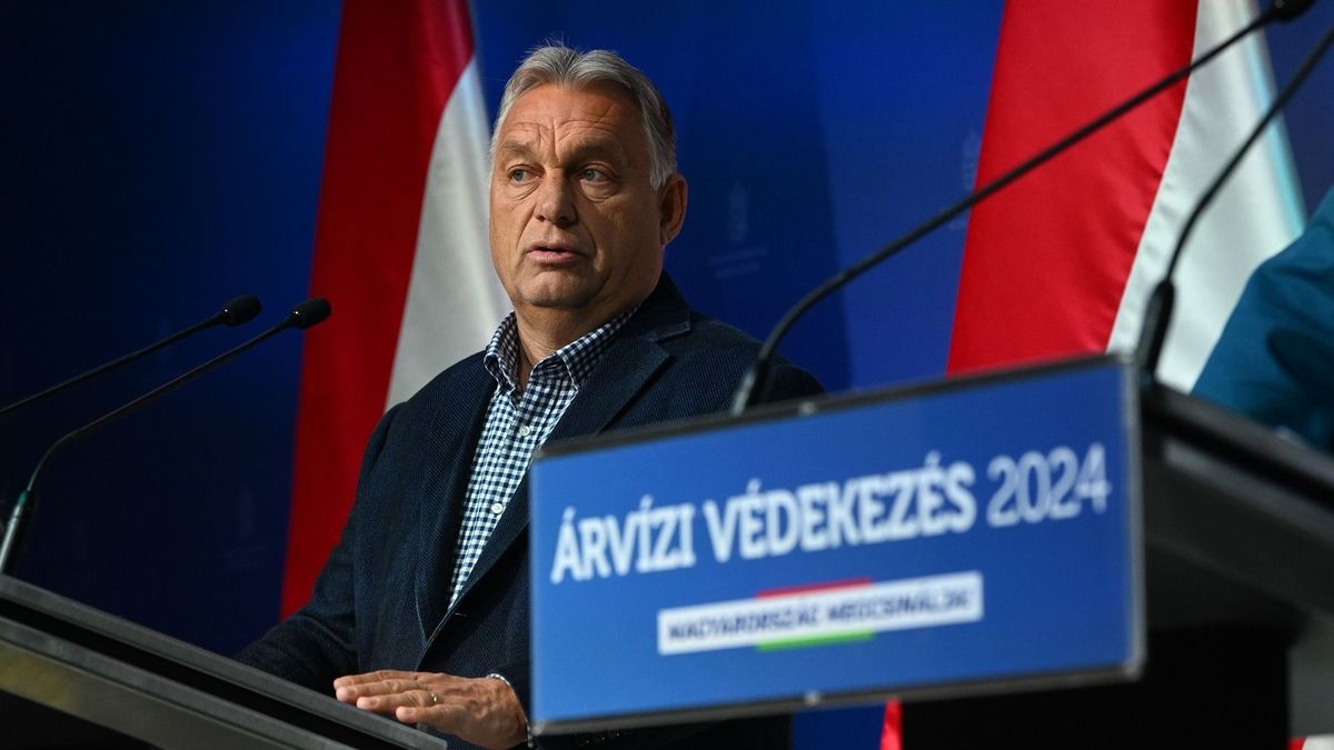 Orbán Viktor tájékoztatást ad az árvízhelyzet legfrissebb híreiről (élő)