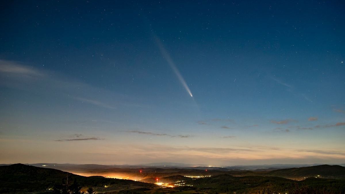 Ma este lesz a legcsodálatosabb a 80 ezer évben egyszer látható Tsuchinshan-ATLAS üstökös