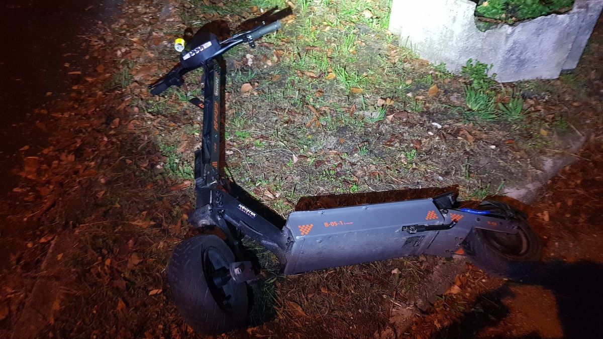 Ittas rolleres végzett "tereprendezést" Balatonfűzfőn