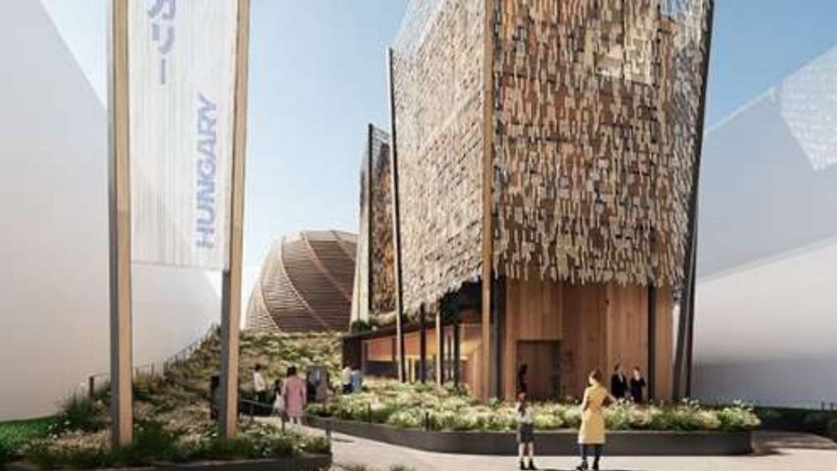 Tokióban bemutatták az Oszakai Világkiállítás magyar pavilonját