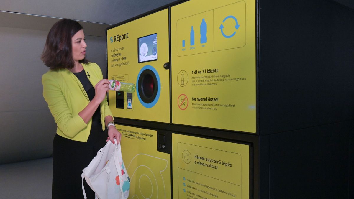 A REpontokon félmilliárd palackot, üveget és dobozt váltottak vissza eddig