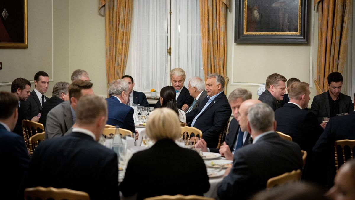 Orbán Viktor a Patrióták munkavacsoráján vett részt