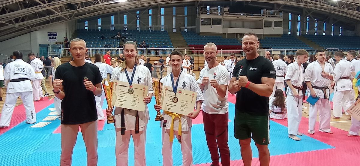 Az IKOKU Világszervezet kyokushin karate Európa-bajnokságán a Griff SE két érmet szerzett.