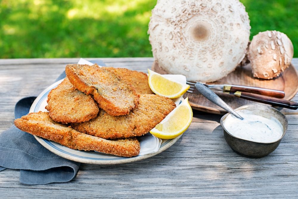 tökéletes és olcsó hétvégi recept: őzlábgomba rántva