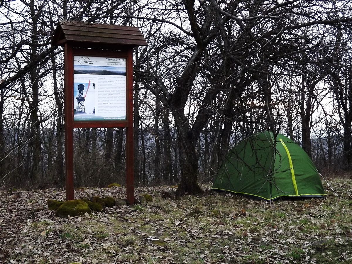 A sátorozás szabályokhoz kötött 