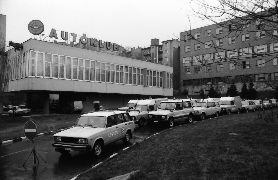 Többek között Aro, Izs, Lada, négyütemű Wartburg sorakozik a MAK Rómer Flóris utcai bázisának parkolójában
Fotó: Magyar Autóklub