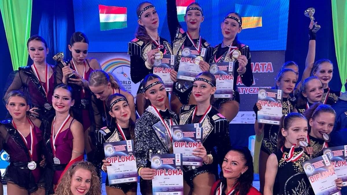 Akrobatikus rock and roll világkupa: veszprémi lányok a dobogó tetején