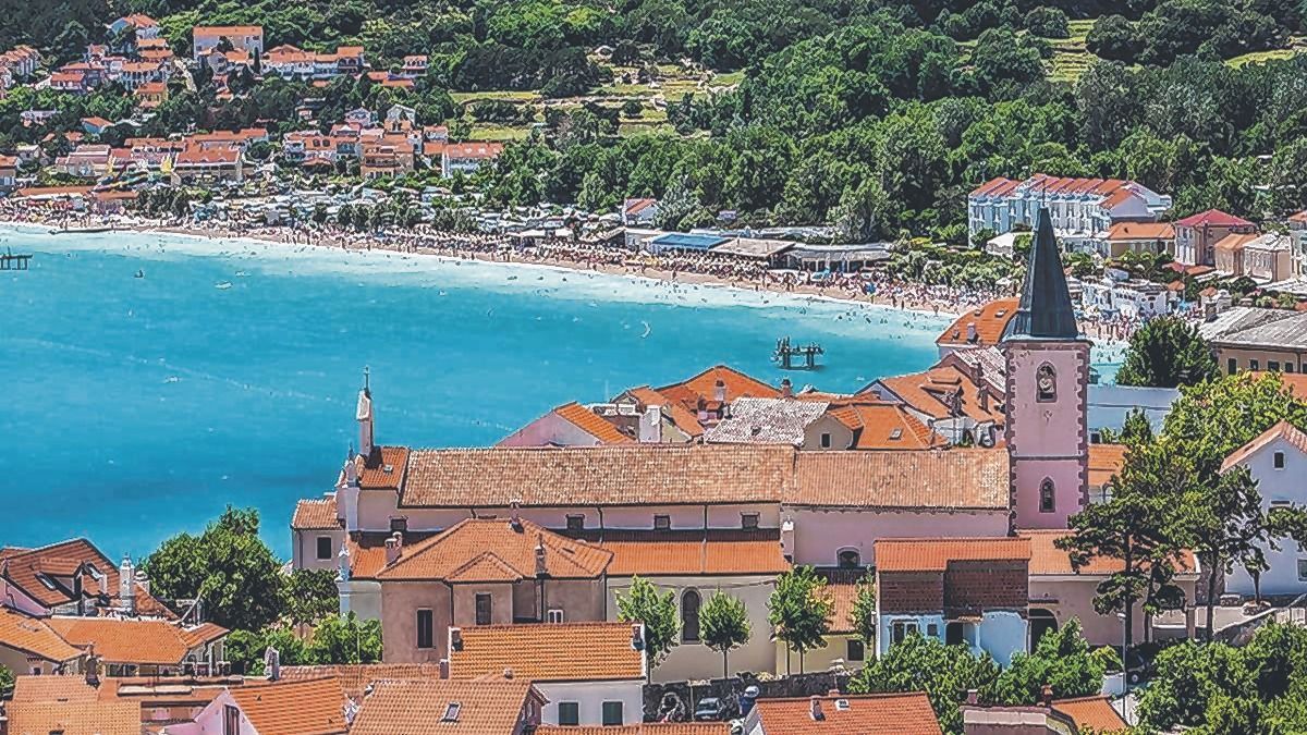 Krk egyik gyöngyszeme a lenyűgöző környezetben fekvő, gazdag múltú Baška