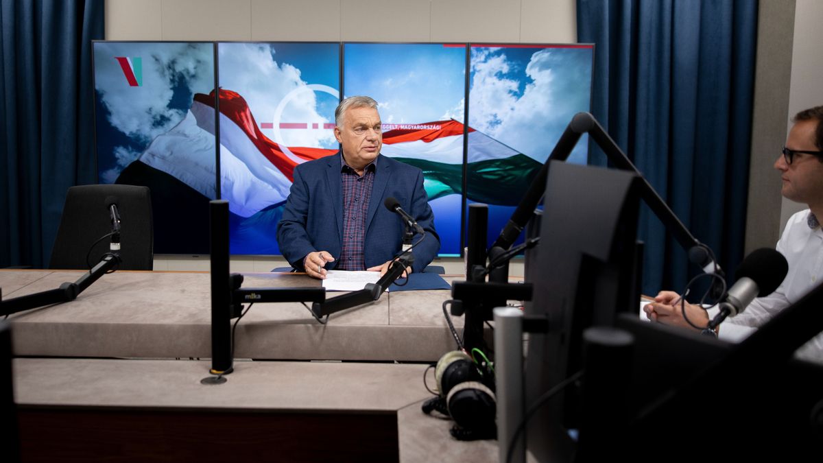 Orbán Viktor beszámol a legújabb kormányzati intézkedésekről – élő