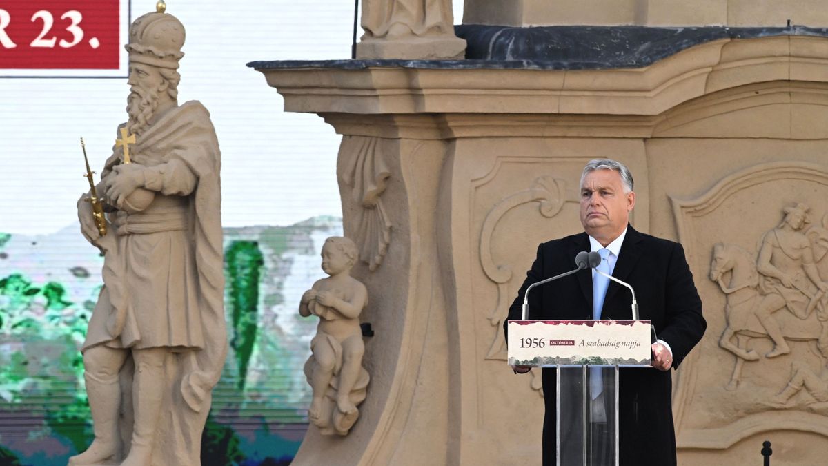 Orbán Viktor a Millenáris Parkban mond ünnepi beszédet október 23-án