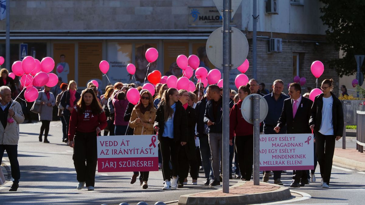 Séta a mellrák ellen – A szűrővizsgálatok életet menthetnek