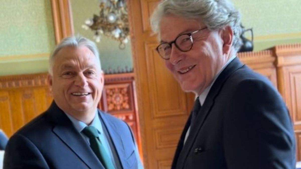 Orbán Viktor Thierry Bretonnal tárgyalt