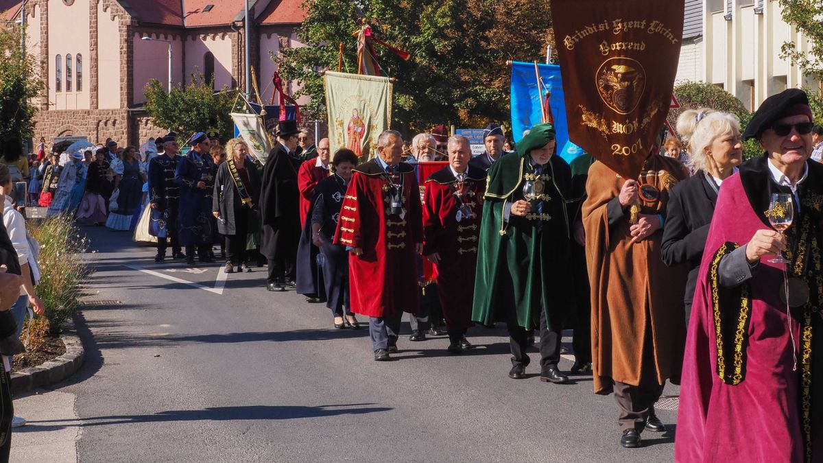 A szőlőmunkásokat, borászokat ünnepelték Balatonfüreden (képgaléria)