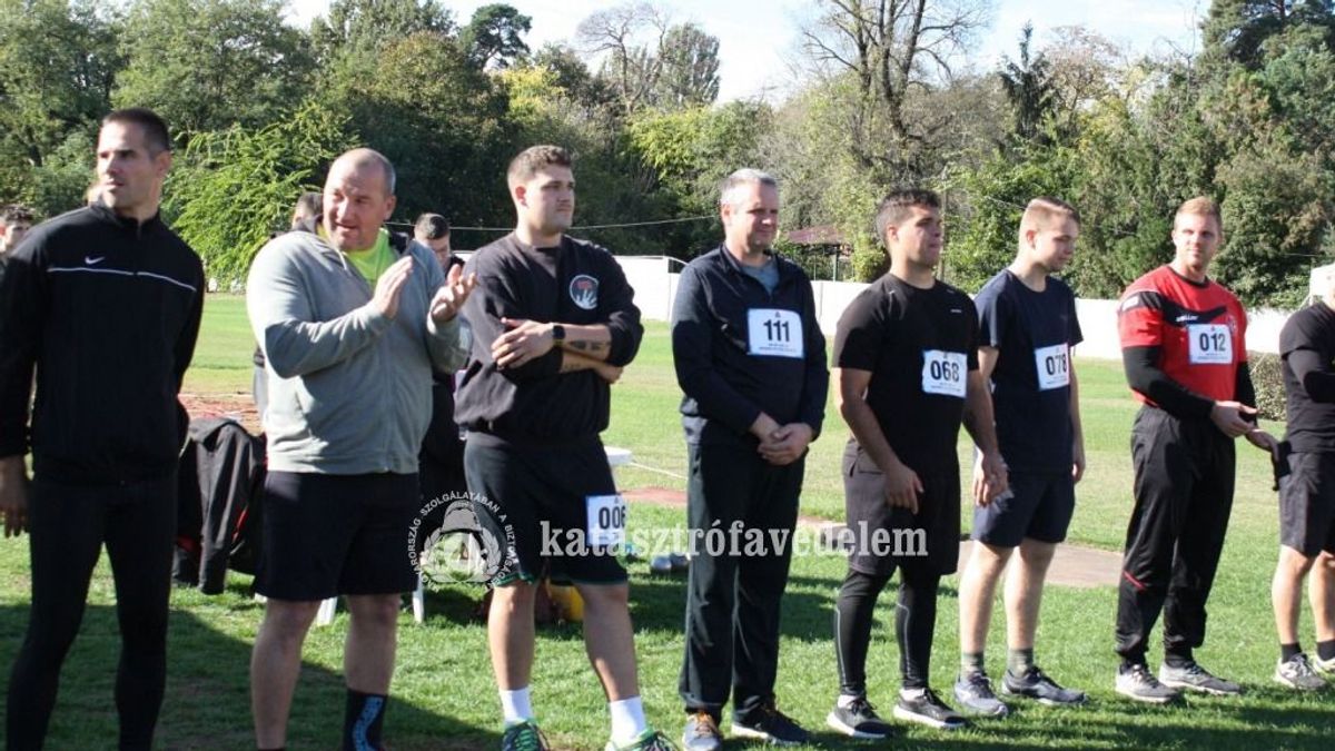 Vármegyénk két tűzoltója is szép eredményt ért el az országos atlétikai versenyen