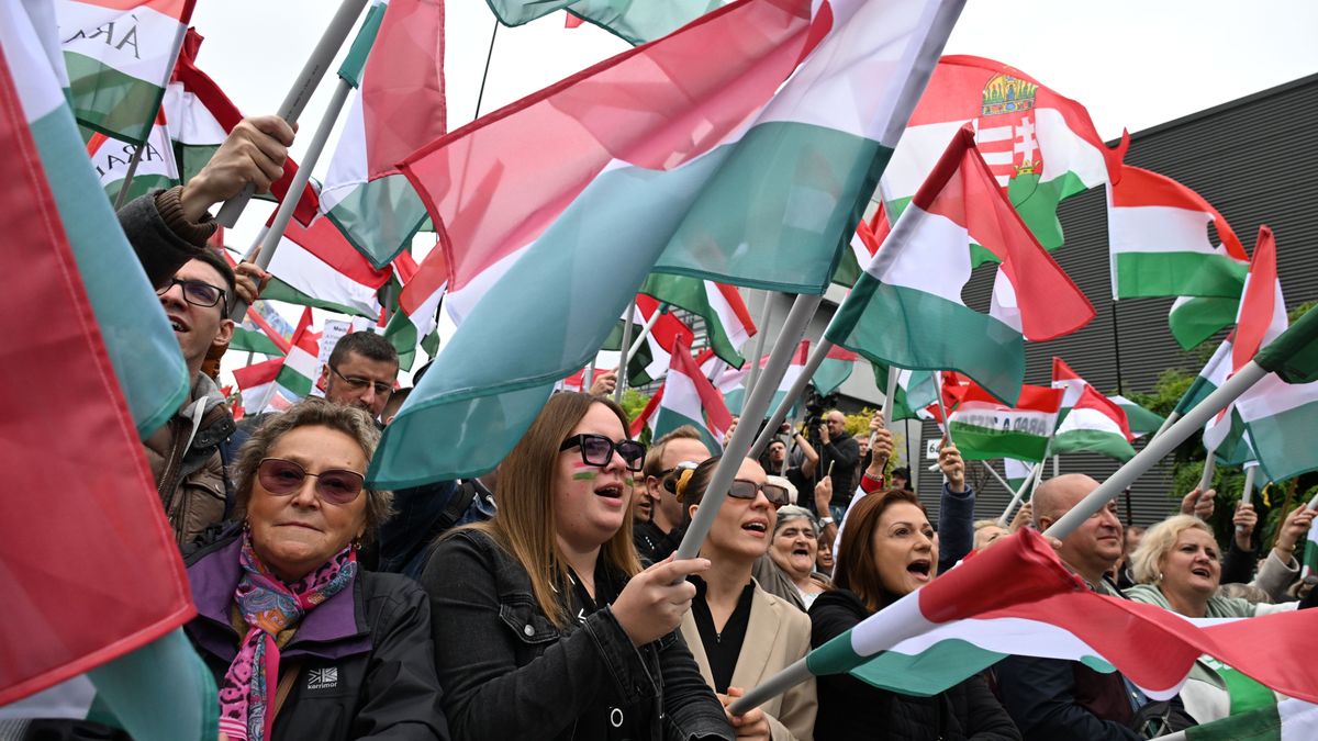 Magyar tüntetésén nem gyűlt össze a beígért többszázezres tömeg