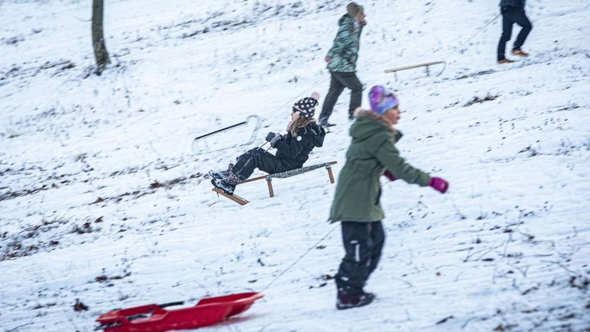Egy bakonyi falunak saját hófelhője van, itt akkor is hull a pelyhes, mikor sehol máshol