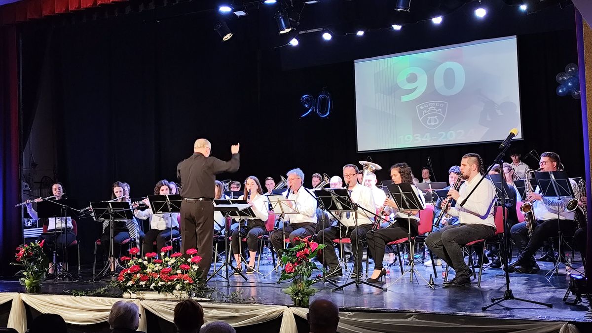90 éves a sümegi fúvószenekar