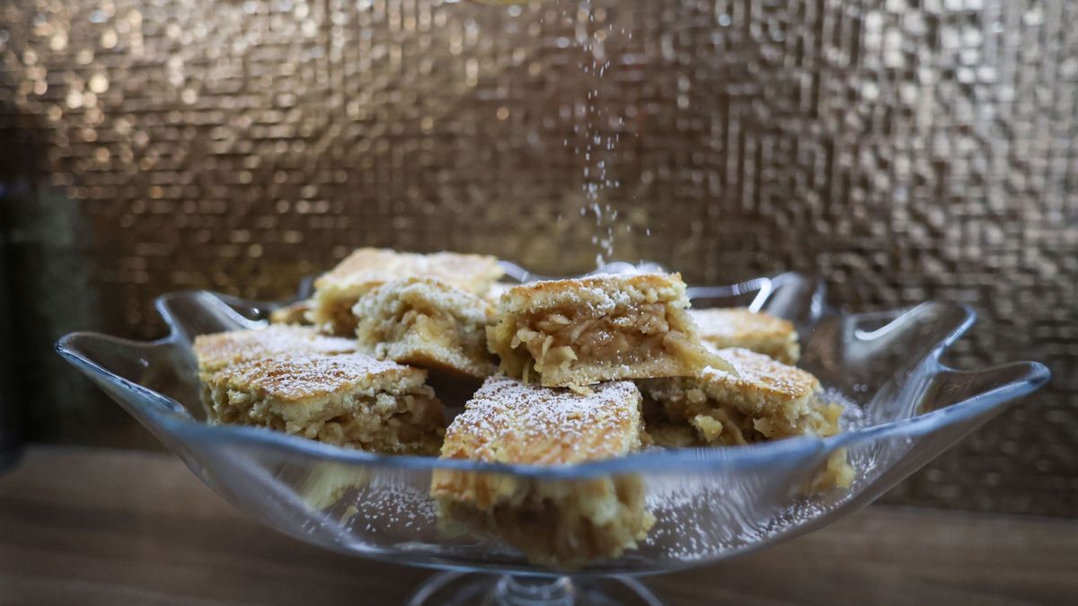 Almás pite: ropogós, mégis omlós (képgaléria, videó)