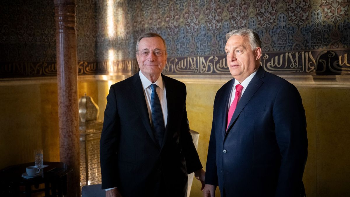 A miniszterelnök Mario Draghival tárgyalt az európai versenyképességről